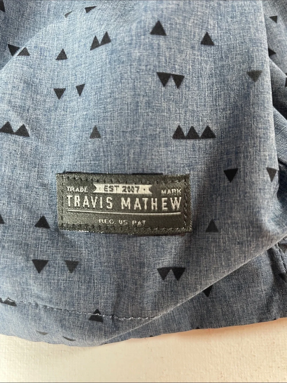 Travis Mathew Grey Lightweight Men Jacket Full Zip Activewear Size Medium/Large